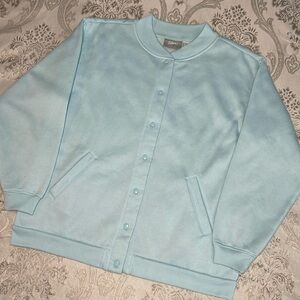 Mint Blue 90s Cardigan Sweater
